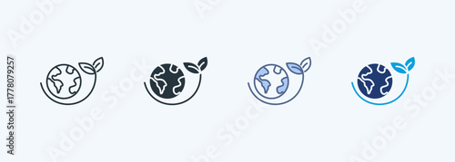 Eco-Friendly Multiple Style Icon Collection