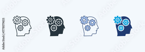 Thinking Multiple Style Icon Collection