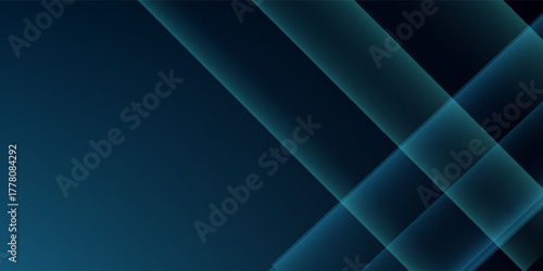 green turquoise and blue background vector overlap layer on dark space for background design.eps 10.
