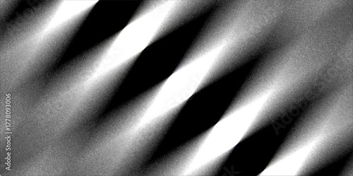 Abstract black and white background. Geometric pattern with visual distortion effect. Illusion of rotation eps10.
