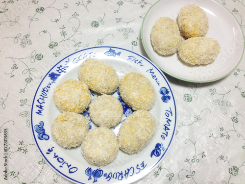 手作りミートコロッケの素材