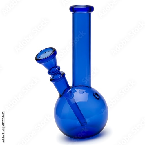 Blue Glass Bong