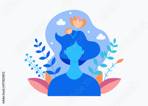 vector illustration of a couple holding hands