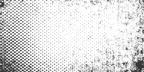 Abstract black and white grunge texture with water drops and condensation on a clear glass surface pattern