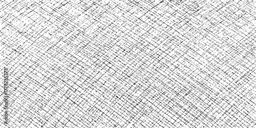 Seamless natural white linen fabric textile pattern background