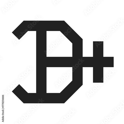 magnesium alchemy line icon – geometric mystical design