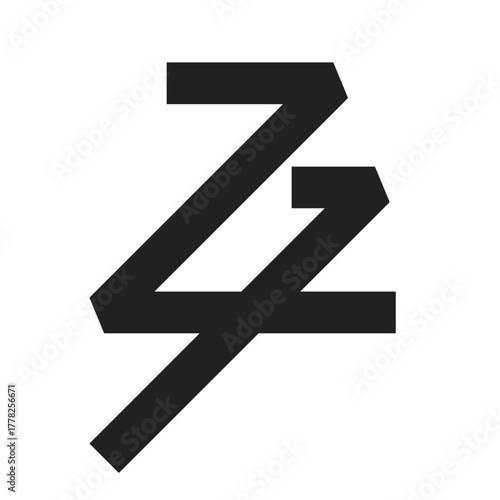 lead alchemy line icon – geometric mystical design