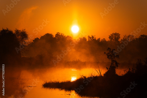 Sunrise on the lake