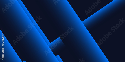 Dark blue modern business abstract background. Abstract blue bsckground. Vector illustration design for presentation, banner, cover, web, flyer, card, poster, wallpaper, texture, slide,
