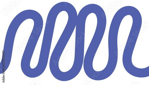 Design background line swirl blue unique abstract