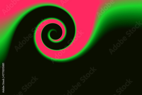 abstract colorful spiral