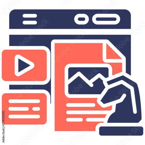 Content Strategy Icon