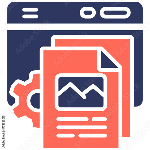 Content Management System Icon