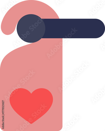 Honeymoon Room Flat Icon