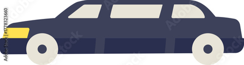 Limousine Flat Icon