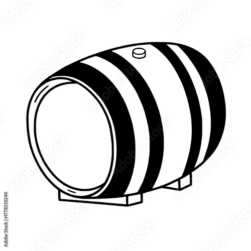 Minimalist Gothic Skull with Ornate Patterns Black Background