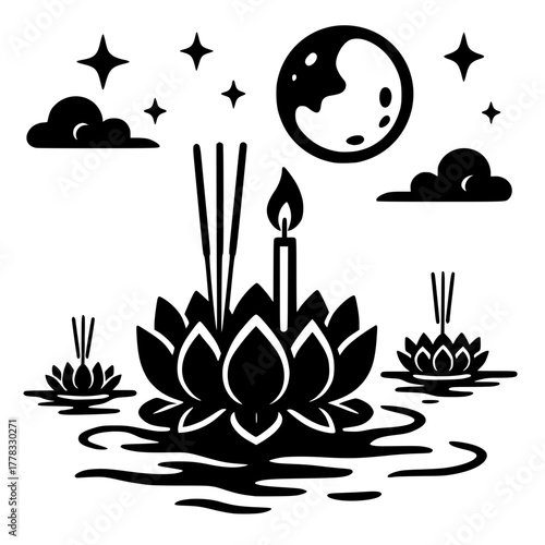 Minimalist Vintage Illustration Reading Woman