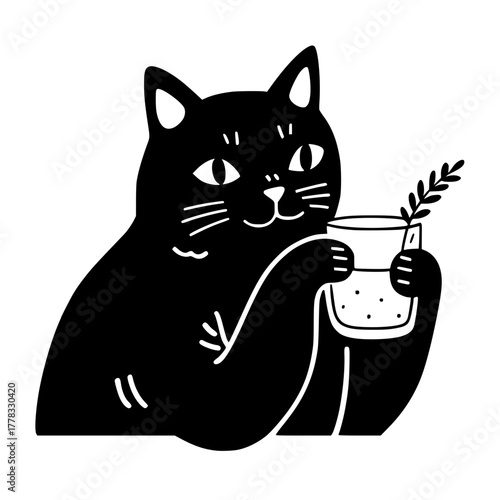 Silhouette Person and Intricate Tree Against Cloudy Sky