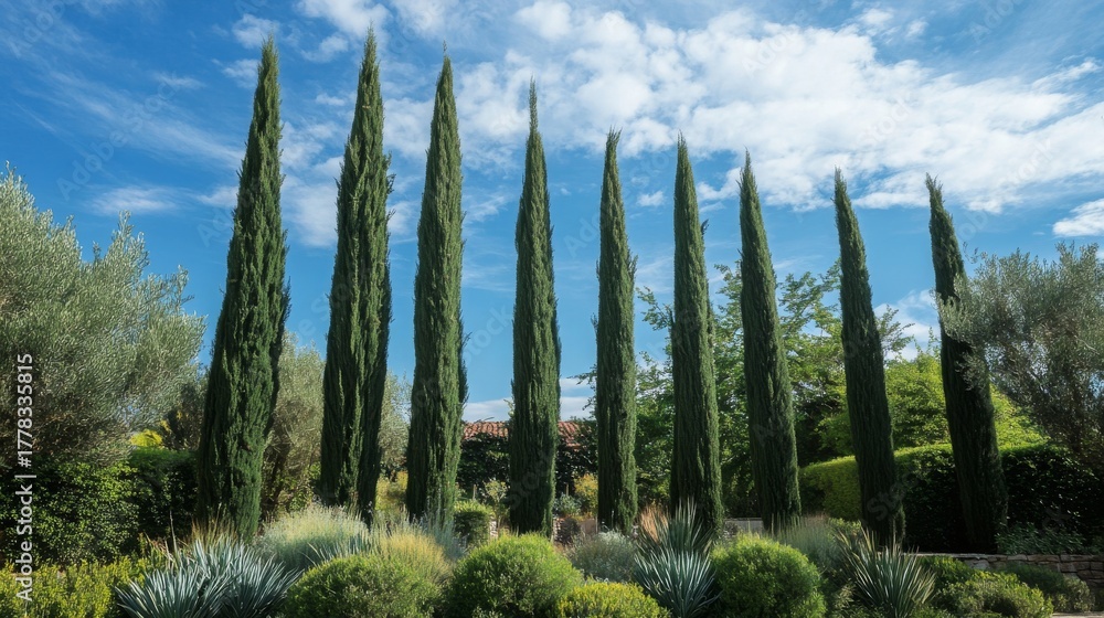 Fototapeta premium towering cactus plants