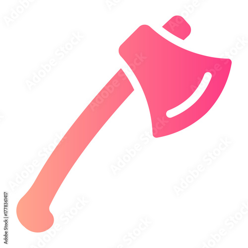 axe gradient icon