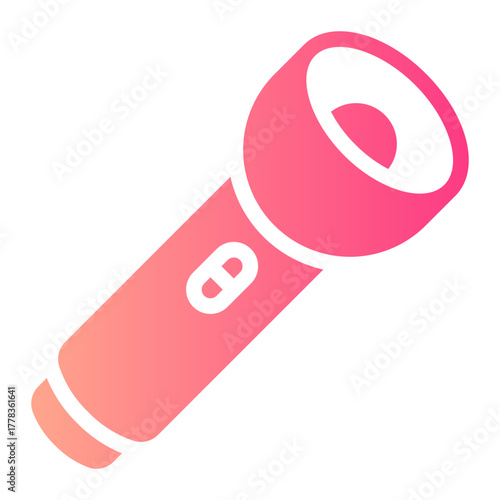 flashlight gradient icon