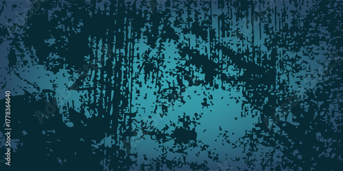 Trendy Dark grunge Blue textured concrete background modern
