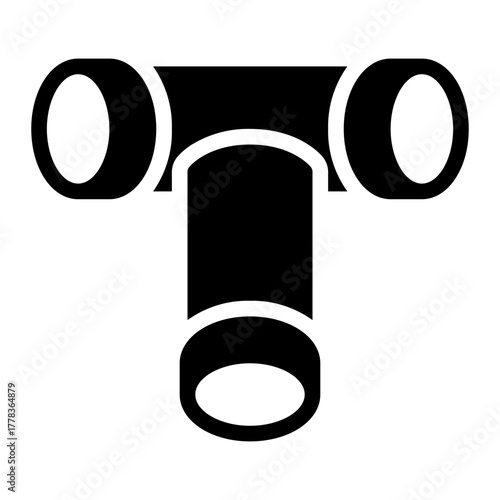 pipe glyph icon