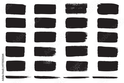 Expressive Ink Brushstroke Study