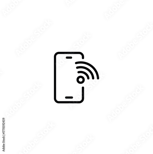 Sleek Mobile Connection Seamless Wireless Technology and Communication Convenience A Modern Device Providing Wireless Connectivity Internet Access and Data Transfer Mobile Technology Solution