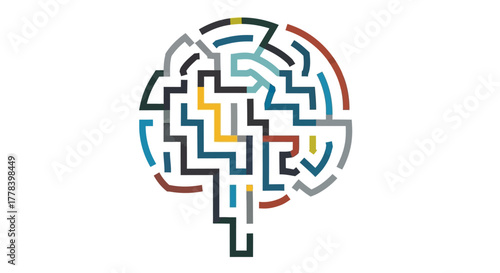 Brain Maze - Navigating the Complexities of the Mind.