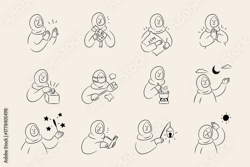 Moslem Girl Activities