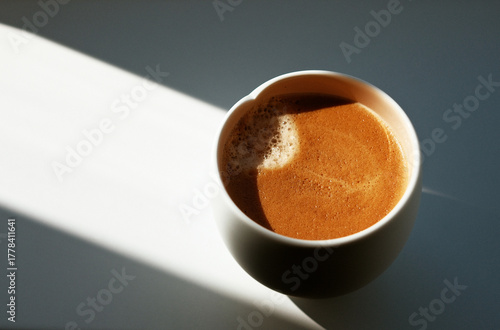 Morning Espresso in Sunlight