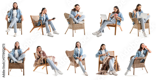 Collection of woman with st...