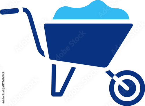 Wheelbarrow dual color