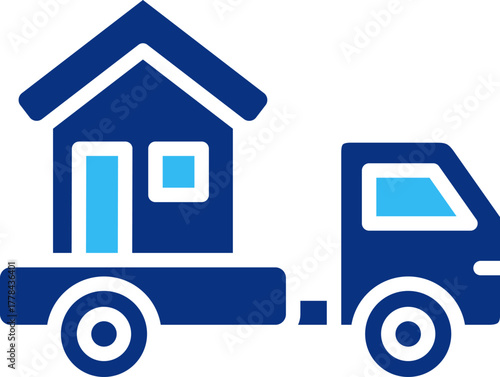 Moving truck dual color