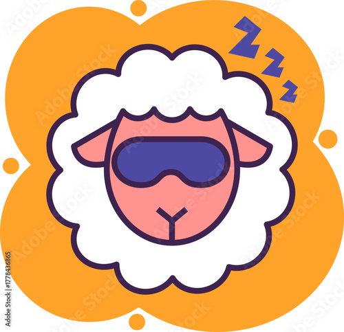 Sleep Time Icon Element
