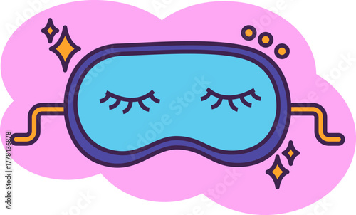 Sleep Time Icon Element