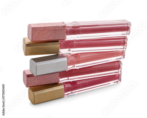 Beautiful liquid pink lipst...