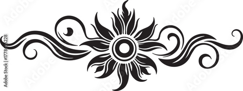 Elegant Floral Vector Art showcases a minimalist design with delicate botanical elements and refined details