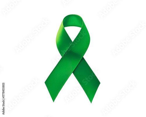 green awareness ribbon
