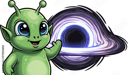 a tiny voyager hails from beyond the cosmic event horizon