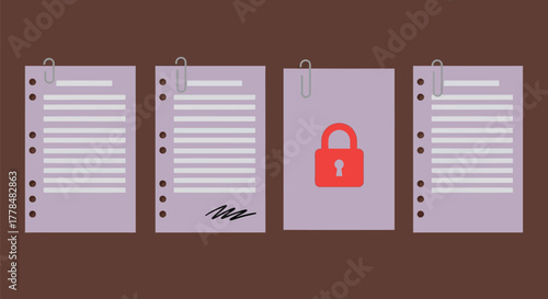 Secure document management system file privacy and data protection