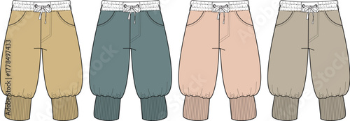 Versatile and comfortable drawstring jogger pants in muted colors, ideal for relaxed casual wear, showcasing contemporary fashion and everyday ease