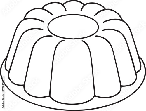 Fluted Cake or Gelatin Mold