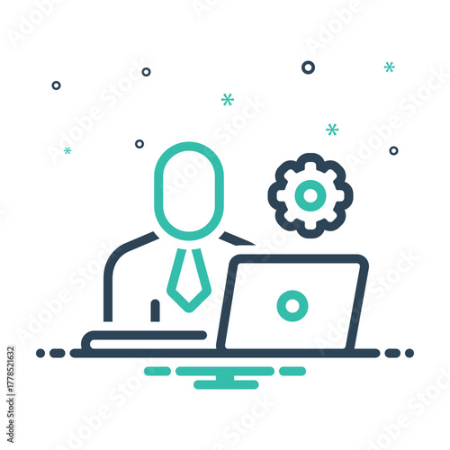 Mix icon for it manager