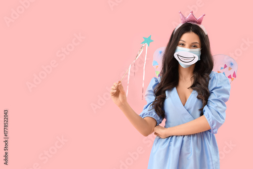 Young woman in tooth fairy ...