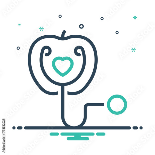 Mix icon for health standards
