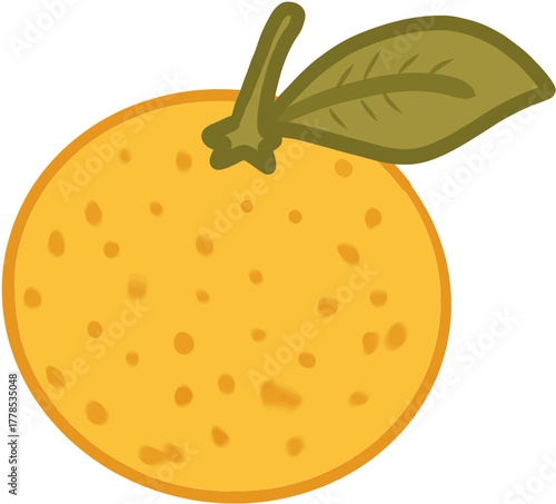 vector illustration of an apple