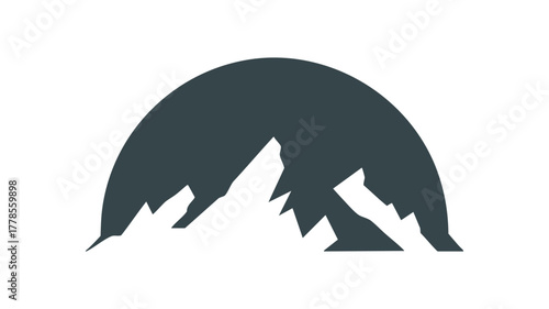 Mountain range nature landscape