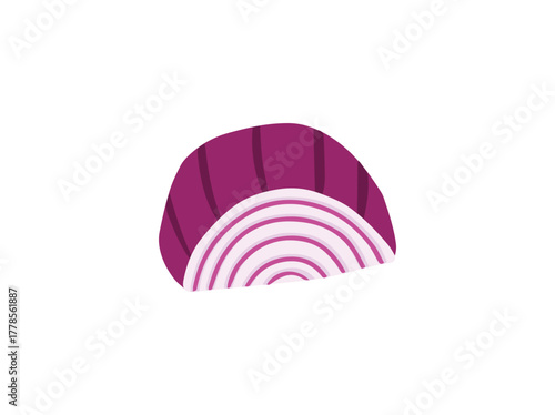 Chopped Red Onion Clip Art
